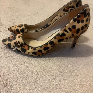 Via Spiga Brown and Black Heels with Pointed Toe